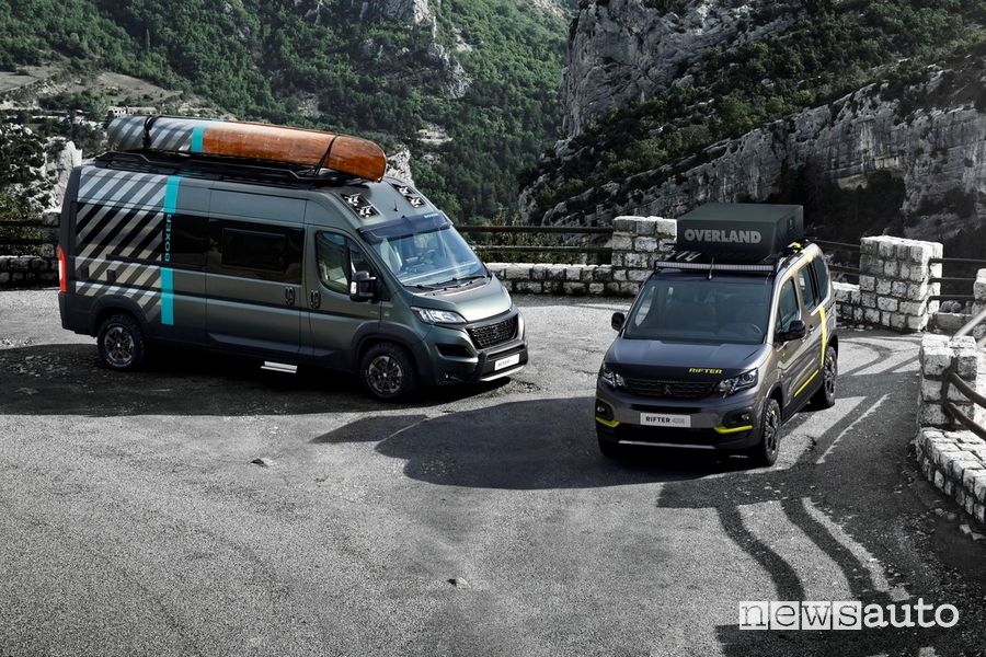 Peugeot Boxer 4x4 Concept e Rifter 4x4 Concept