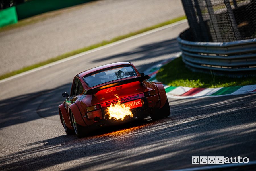 Spari Porsche 911 gare auto storiche Monza Historic 2019