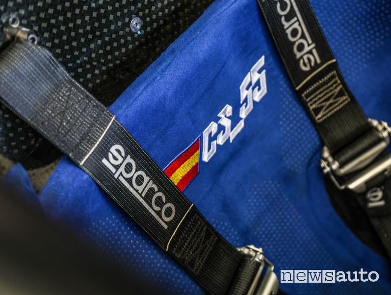 Cinture Sparco F1 Prime H-10 McLaren Carlos Sainz jr