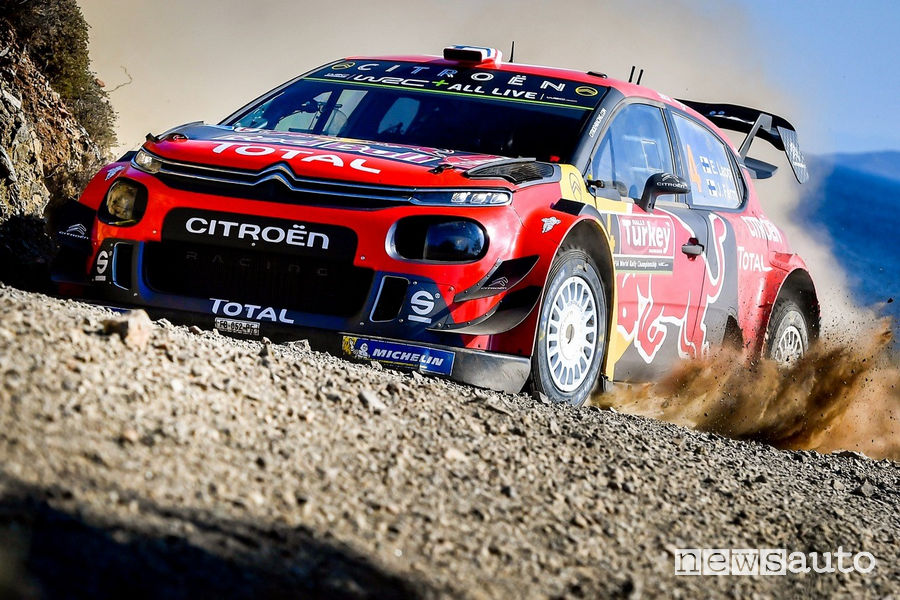Citroën C3 Lappi/Ferm nel Rally della Turchia 2019