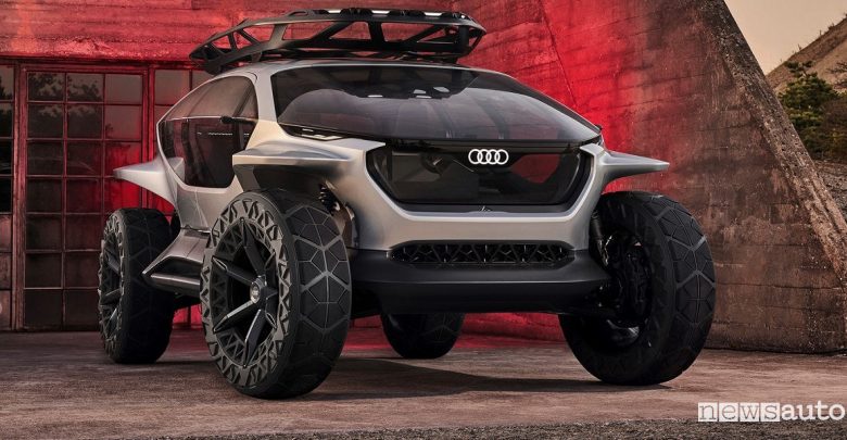 Audi AI:TRAIL quattro fuoristrada elettrico del futuro