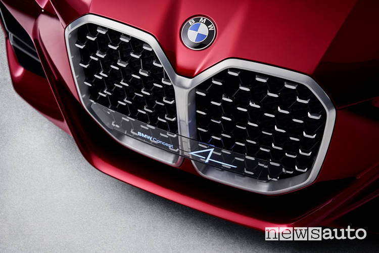 bmw concept 4 dettagli griglia
