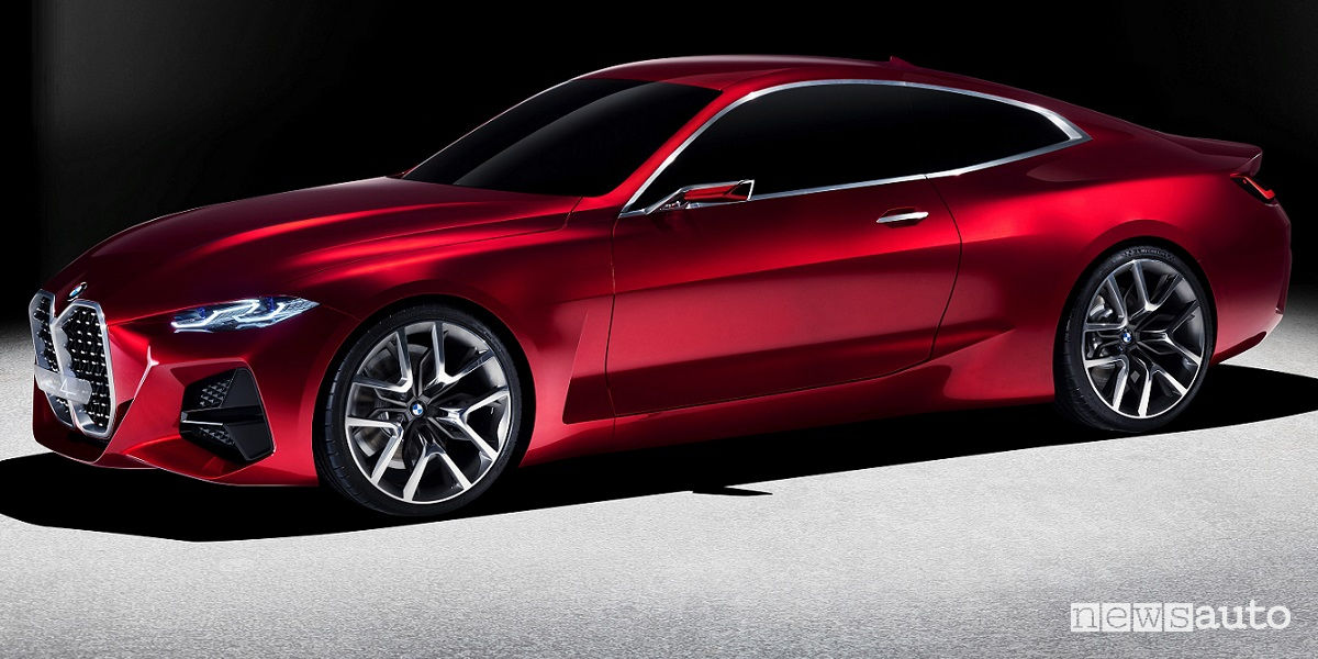 BMW Serie 4, anteprima della nuova generazione dalle forme della Concept 4  - NEWSAUTO.it