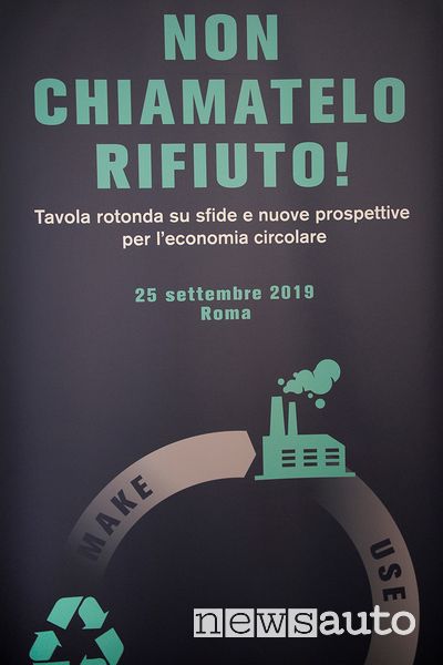 Locandina convegno “Non chiamatelo rifiuto! Sfide e nuove prospettive per l’economia circolare”