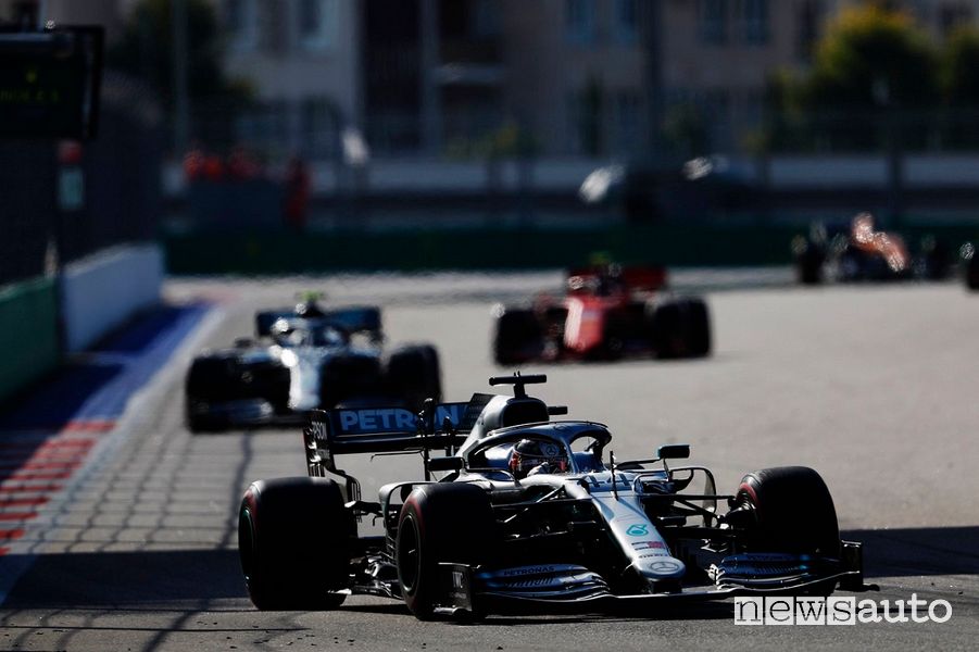 F1 Gp Russia 2019 doppietta e vittoria Mercedes