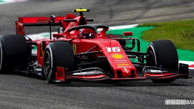 F1 Gp Italia 2019 gara Ferrari Leclerc
