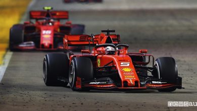 F1 Gp Singapore 2019, doppietta e vittoria Ferrari