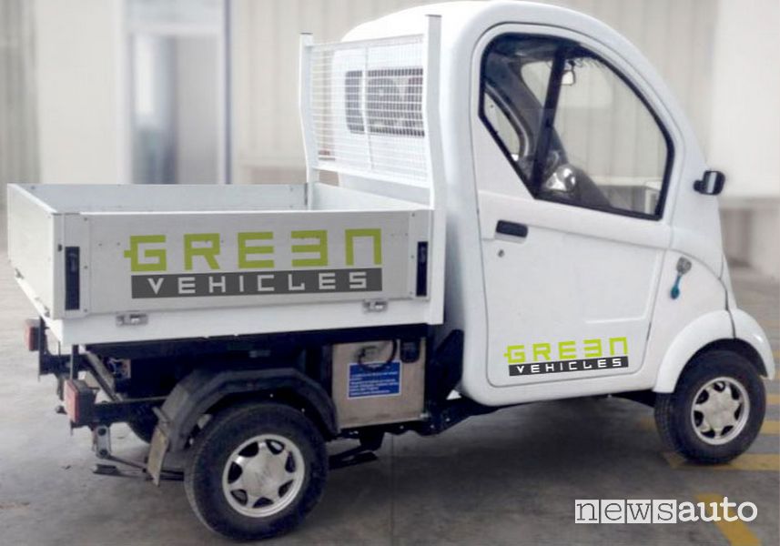 Furgoncino elettrico ElettroCargo Green Vehicles
