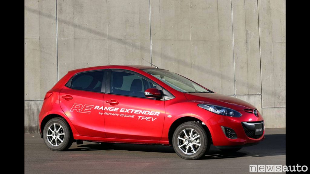 Mazda 2 Range Extender Rotary Engine