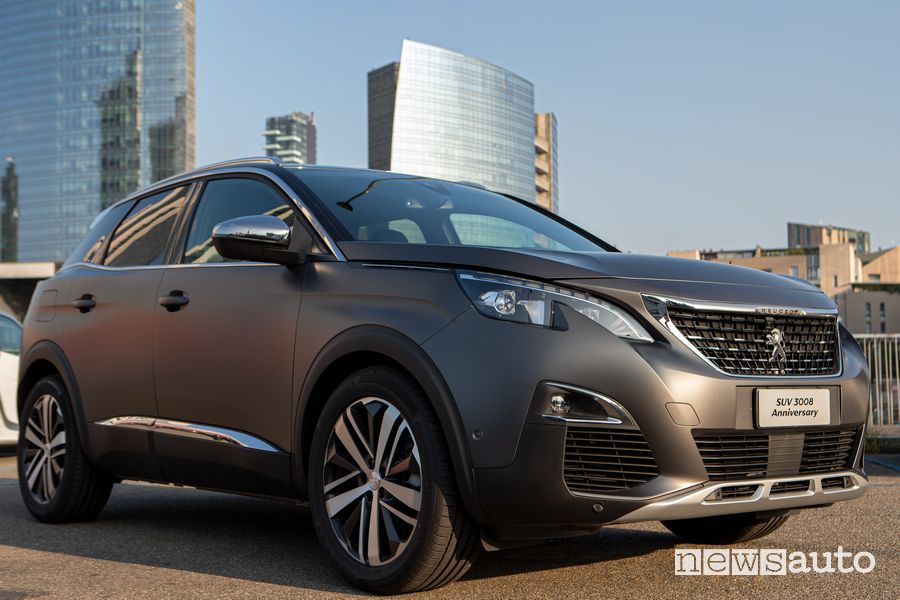 Mascherina anteriore, fendinebbia Peugeot 3008 Anniversary