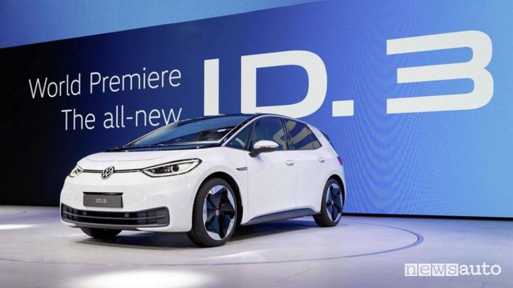 gamma Volkswagen ID.3 allestimenti ID.3 Pure, ID.3 Pro e ID.3 Pro S