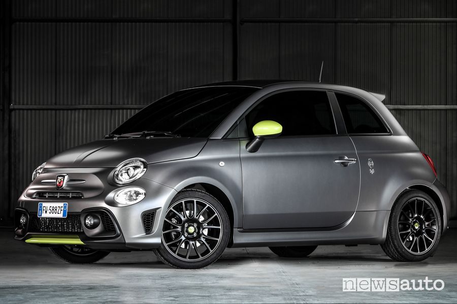 Cerchi in lega lato guidatore Abarth 595 Pista