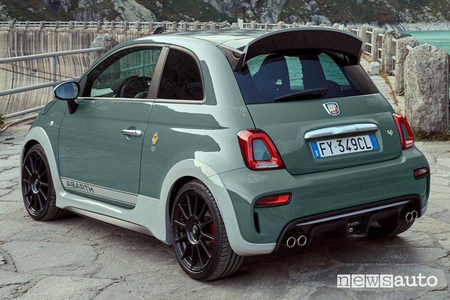 Scarico sportivo record Monza Abarth 695 70° Anniversario
