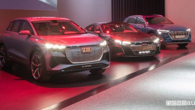 Auto elettriche e ibride Audi