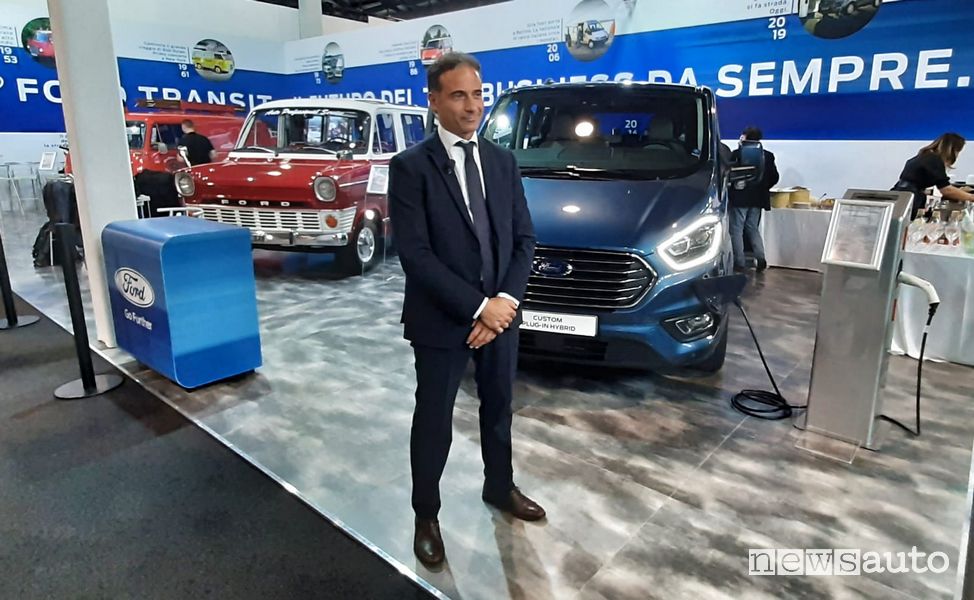 Marco Buraglio, Direttore vendite veicoli commerciali Ford Italia ad Auto e Moto d'Epoca 2019