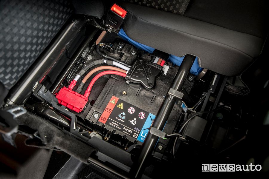 Batteria, cavi rete 48 V Ford Transit Double Cabine Mild Hybrid