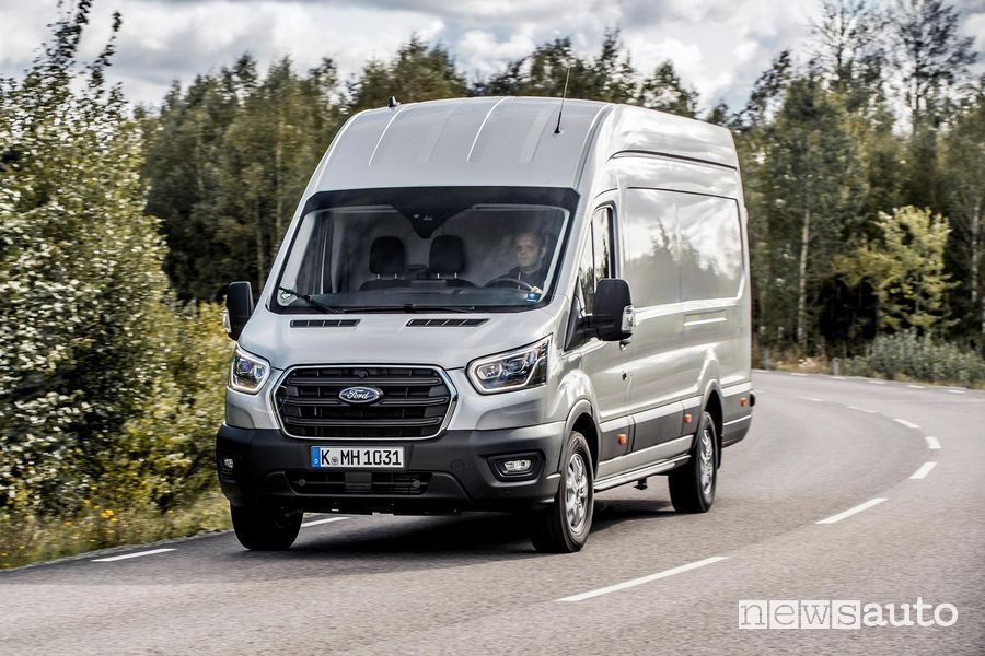 Frontale, fari anteriori Ford Transit Van