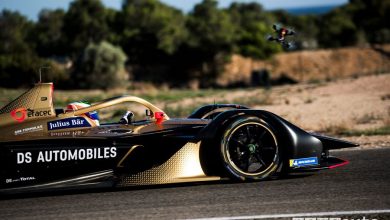 Vista laterale, Halo DS E-Tense 2020 Formula E 2020