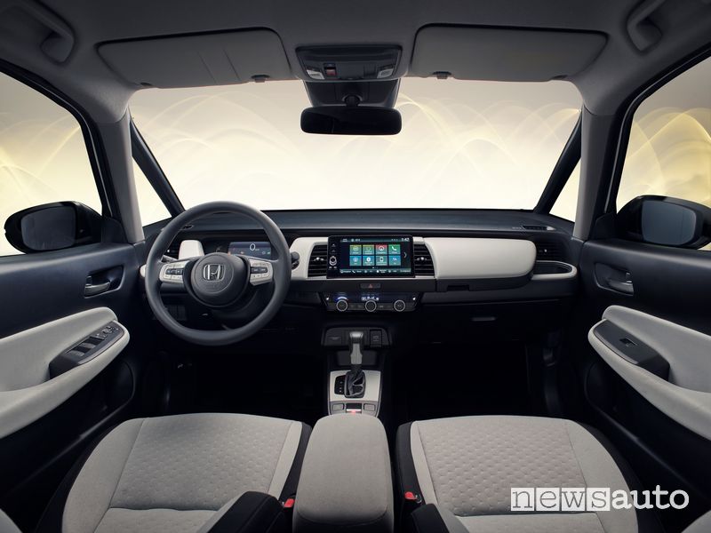 Volante, abitacolo Honda Jazz