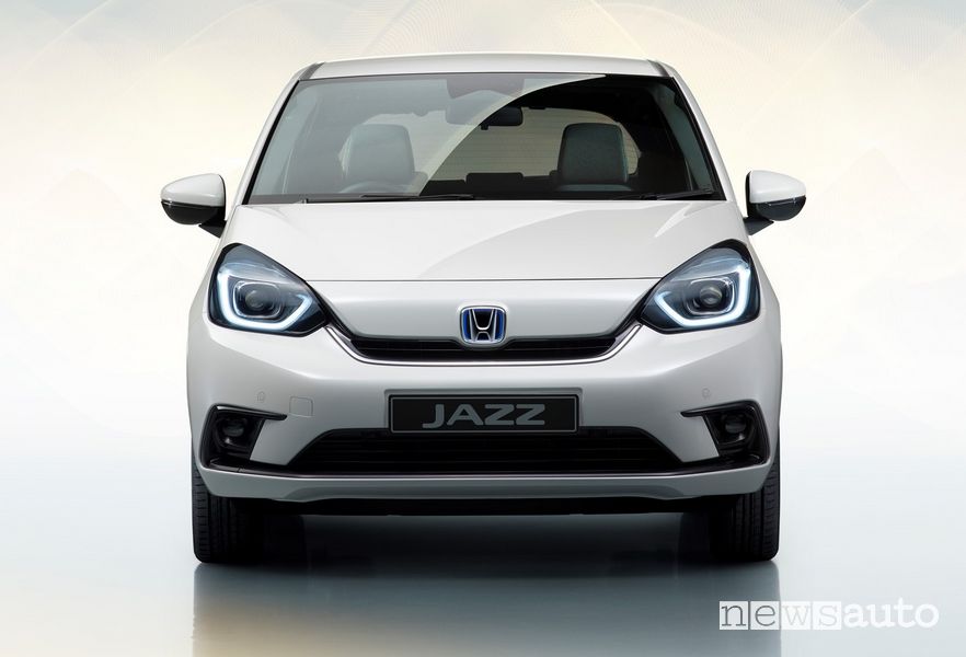 Frontale, vista anteriore Honda Jazz