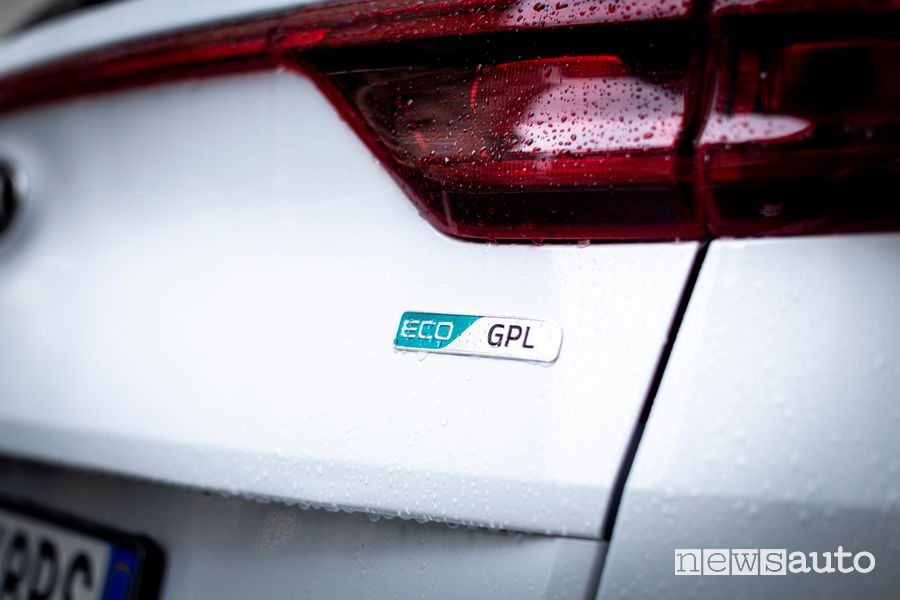 Badge Eco-GPL Kia Sportage