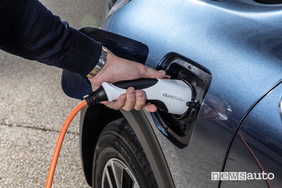 Ricarica da colonnina o wallbox Kia Niro Hybrid Plug-In PHEV