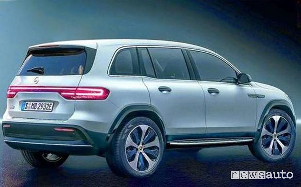 Foto SUV elettrico Mercedes EQB