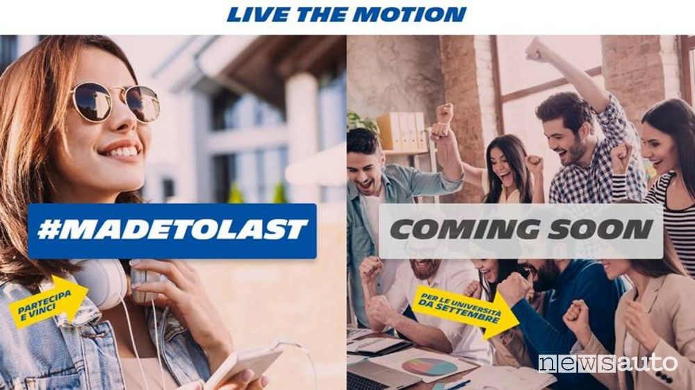 Concorso universitario Michelin Live The Motion #MadeToLast 
