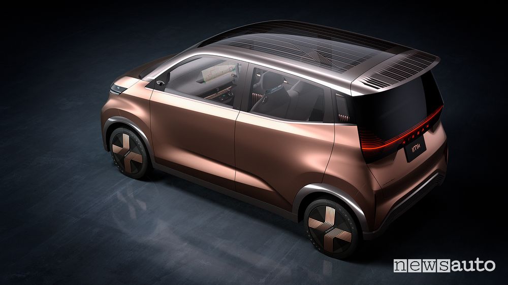 Tetto, vista dall'alto Nissan concept IMk