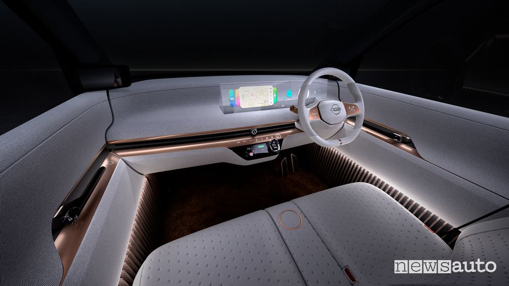 Abitacolo, comandi Nissan concept IMk