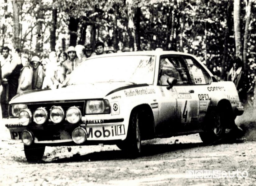 Opel Ascona-B rally con Miki Biasion