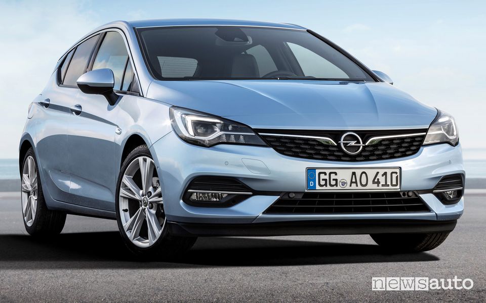 Mascherina anteriore Opel Astra 2020
