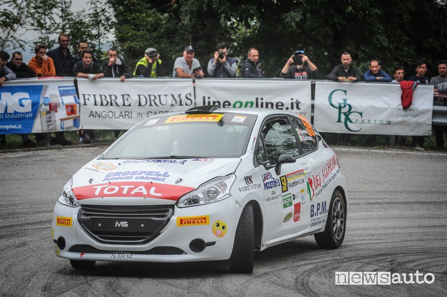 Michele Rovatti Peugeot Competition 208 Rally Cup PRO