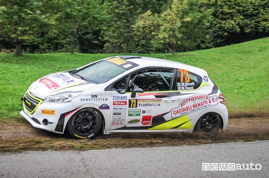 Mirco Straffi Peugeot Competition 208 Rally Cup PRO