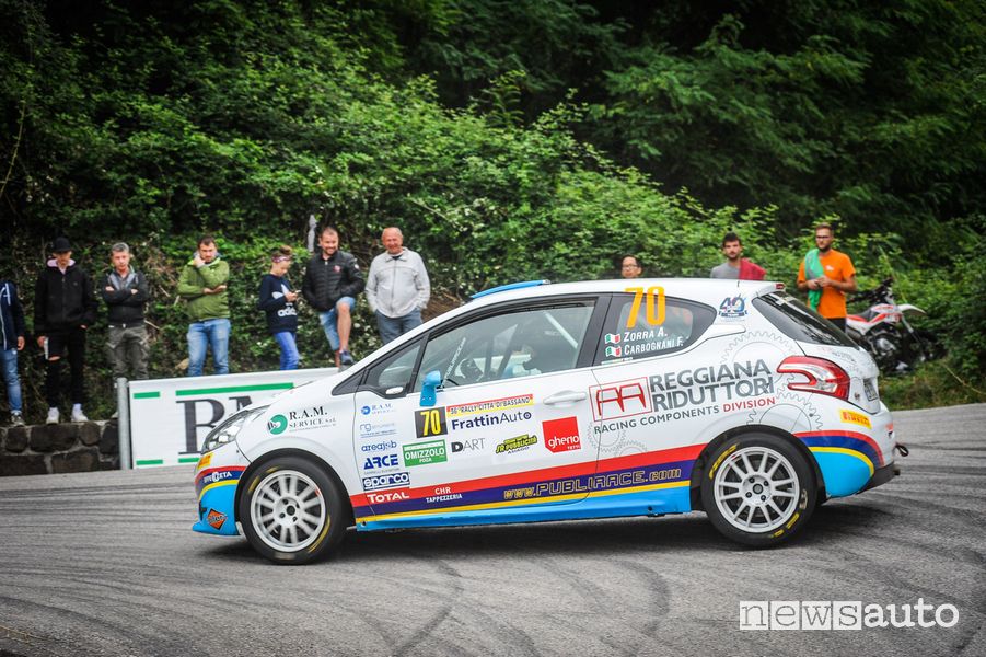 Alessandro Zorra Peugeot Competition 208 Rally Cup PRO