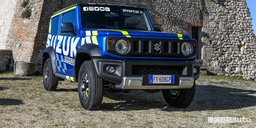 Suzuki Jimny livrea MotoGp