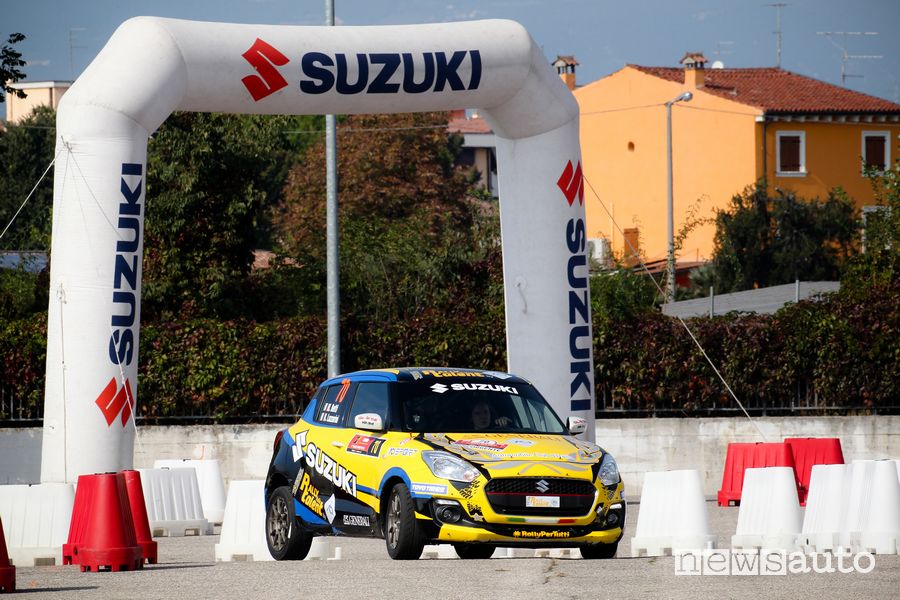 Suzuki Swift RS da rally al Rally Due Valli 2019