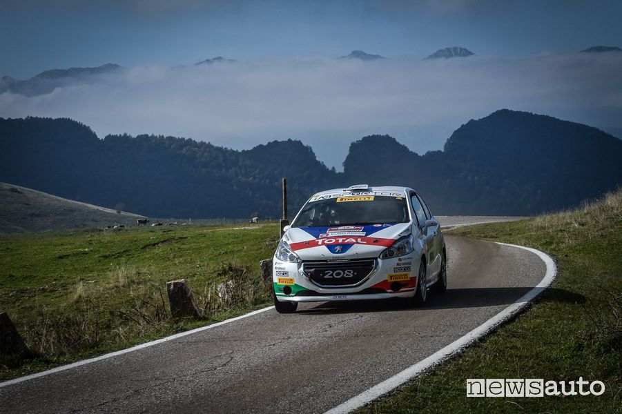 Rally Due Valli 2019 Peugeot 208 R2 Ciuffi/Gonella