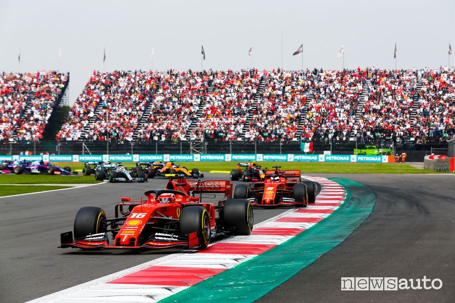 F1 Gp Messico 2019 Ferrari Charles Leclerc