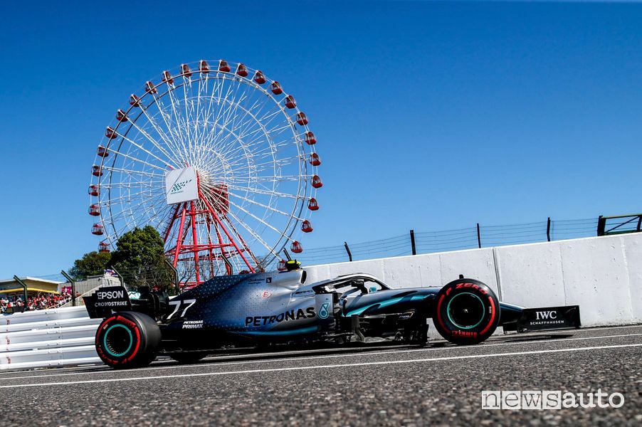 F1 Gp del Giappone 2019 Mercedes Valterri Bottas