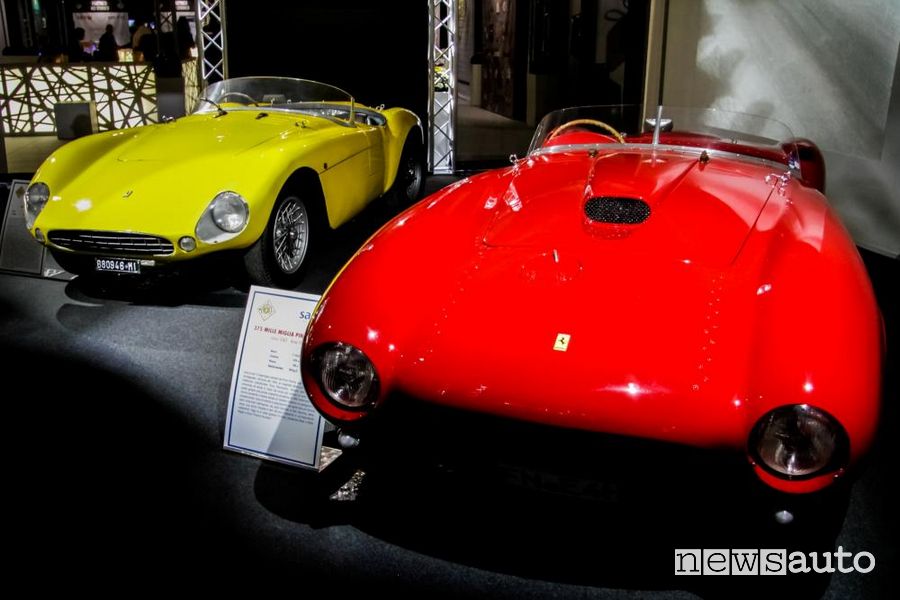 Le Rosse in abito da corsa ad Auto e Moto d'Epoca Padova 2019