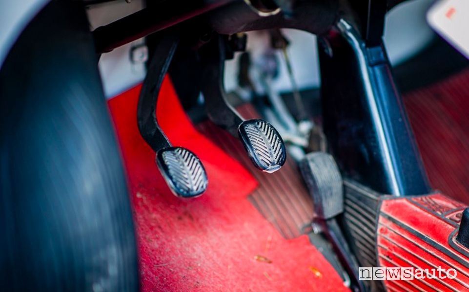 Pedale freno Fiat 500 storica