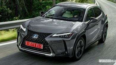 Lexus UX 250h gamma e prezzi