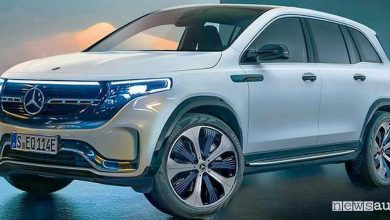 Mercedes EQB SUV elettrico