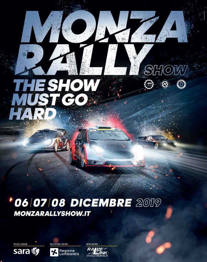 Poster ufficiale Monza Rally Show 2019