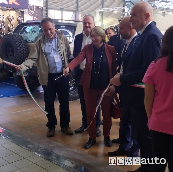 Taglio del nastro della 19^ edizione del 4x4 Fest di Carrara