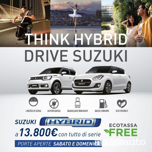 Locandina Porte Aperte Suzuki