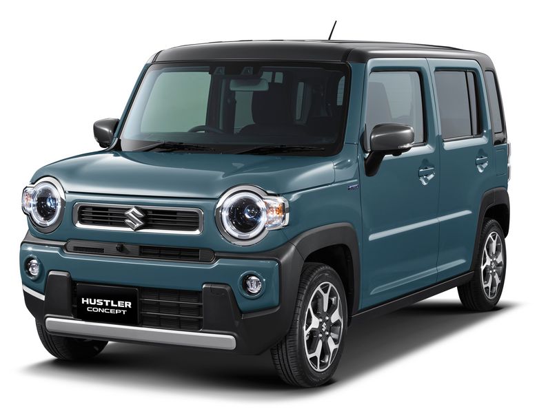 Frontale, fari anteriori Suzuki Hustler Concept