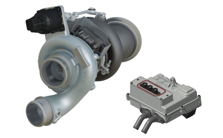 Turbo elettronico E-Turbo Garrett