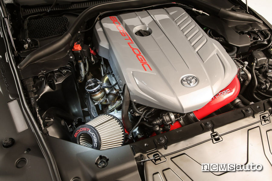 Preparazione Rutledge Wood per il motore da 750 cv della Toyota GR Supra Hyperboost Edition 750HP 
